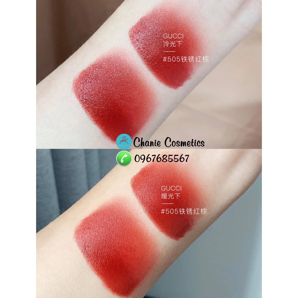 [Mã COSUP22 giảm 8% đơn 250K] Son Gucci Rouge a Levres Satin & Matte 2019 | BigBuy360 - bigbuy360.vn