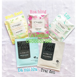 Lẻ 1 Miếng Mặt Nạ My Beauty Diary Dòng Lụa Thực Vật và Black Mask