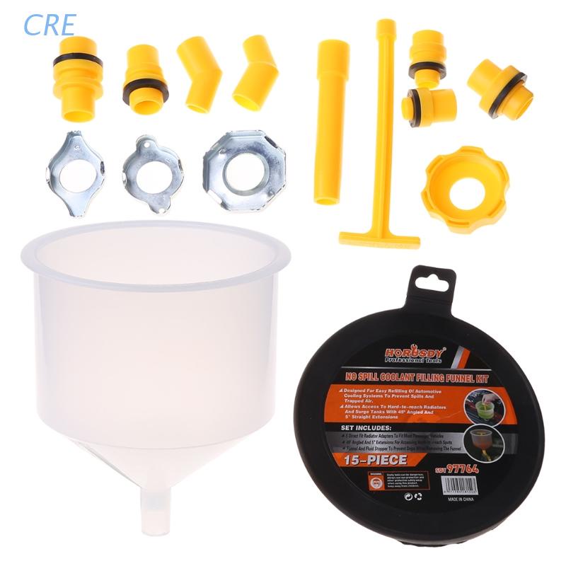 Set 15 Phễu Nhựa Đổ Dầu Chống Tràn Tiện Dụng