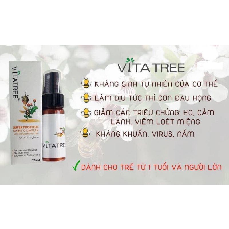 Xịt cao ong Vitatree