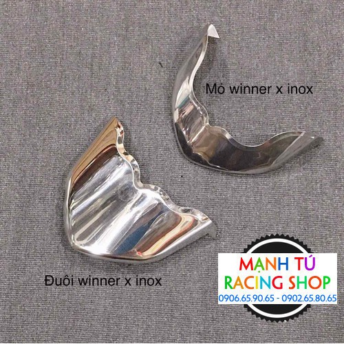 ỐP MỎ DÈ TRƯỚC SAU INOX WINNER X - yuw