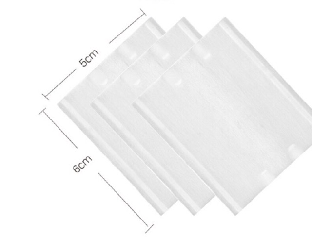 Bông tẩy trang 3 lớp cotton 100% ( 222 miếng/túi) | BigBuy360 - bigbuy360.vn