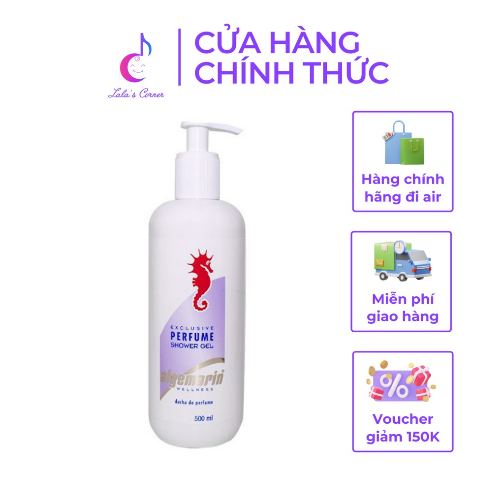 Sữa Tắm Cá Ngựa vòi Algemarin 500ml