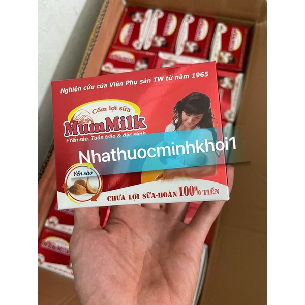 CỐM LỢI SỮA MUMMILK YẾN SÀO CHO PHỤ NỮ SAU SINH