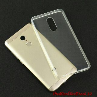 Ốp lưng TPU Xiaomi Redmi Note 4 (Trong suốt)