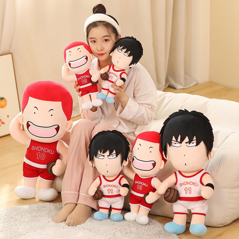 Thú Nhồi Bông Hình Nhân Vật Hanamichi Rukawa Trong SLAM DUNK