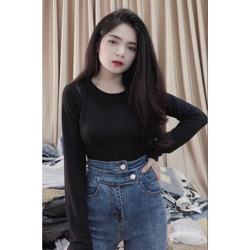 [60-95kg] Quần Jeans Lưng SIÊU Cao 2 Nút - Quần Bò Cạp Cao Qua Rốn Hắc Dáng / Quần Jean Dài Ôm Body