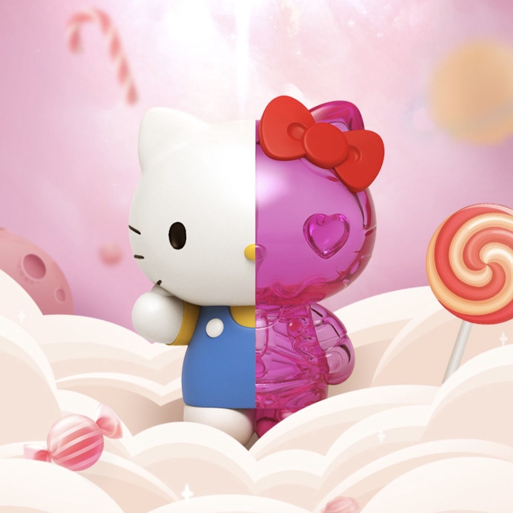 Búp Bê Sanrio Nhân Vật Kandy Half Skeleton Series Hình Nhân Vật Dễ Thương