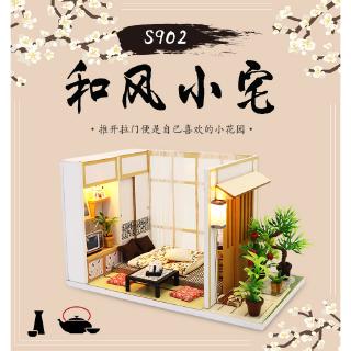 Mô Hình Nhà Gỗ Tự Làm Xinh Xắn Cho Bé 005