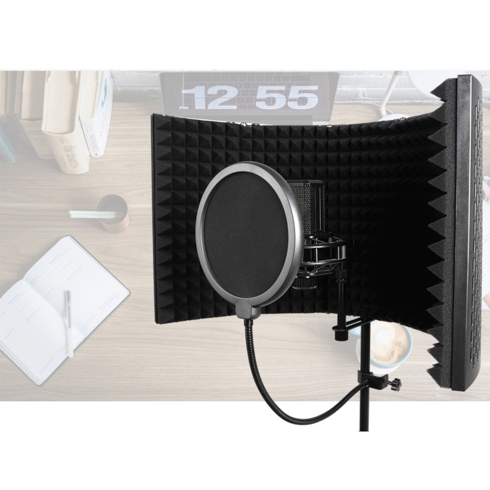 Vocal Booth Khung Tiêu Âm 5 Cánh Cao Cấp, Ship Hỏa Tốc TPHCM