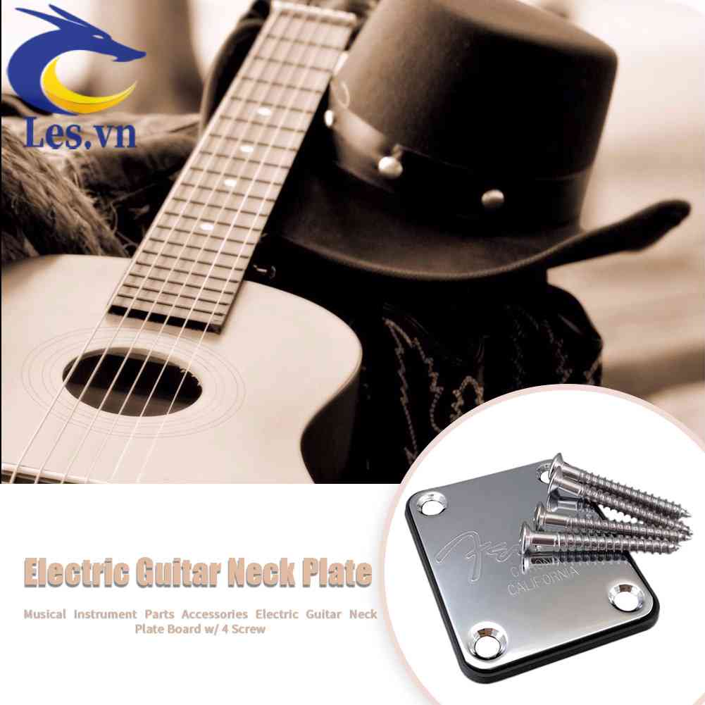 Tấm Đệm Cổ Đàn Guitar Điện Kèm 4 Vít Chuyên Dụng