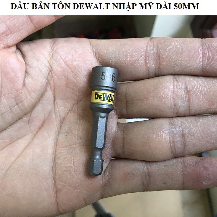 ĐẦU BẮN TÔN DEWALT NHẬP MỸ DÀI 50MM