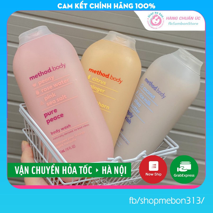 Sữa Tắm Method. Body 532ml - Úc