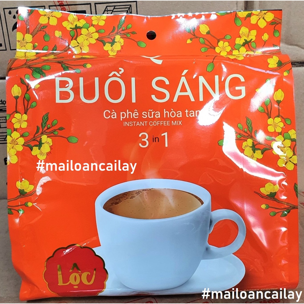 Cà phê sữa hòa tan Trần Quang Good Morning 480g