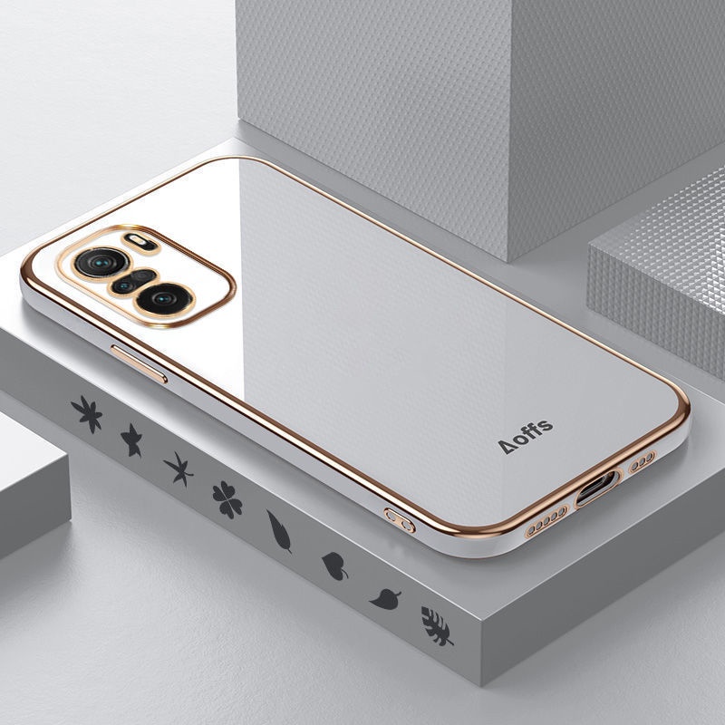 Ốp Điện Thoại Hình Vuông Mạ Màu Trơn Cho xiaomi 9T 9T PRO 10T PRO 10T POCO F3 k40 note7 7pro note8 8pro note8T