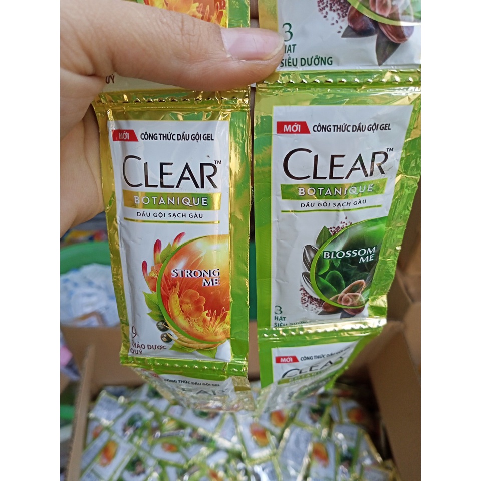 Set 10 gói dầu gội tinh dầu 6g (dành cho da nhờn, da khô, 9 loại thảo dược) | BigBuy360 - bigbuy360.vn