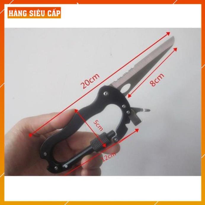 [FreeShip – hàng Auth]  Móc Khóa Đa Năng Đi Phượt 5 trong 1 Cao Cấp - Móc Khóa Dao Vít Inox Đẹp | BigBuy360 - bigbuy360.vn