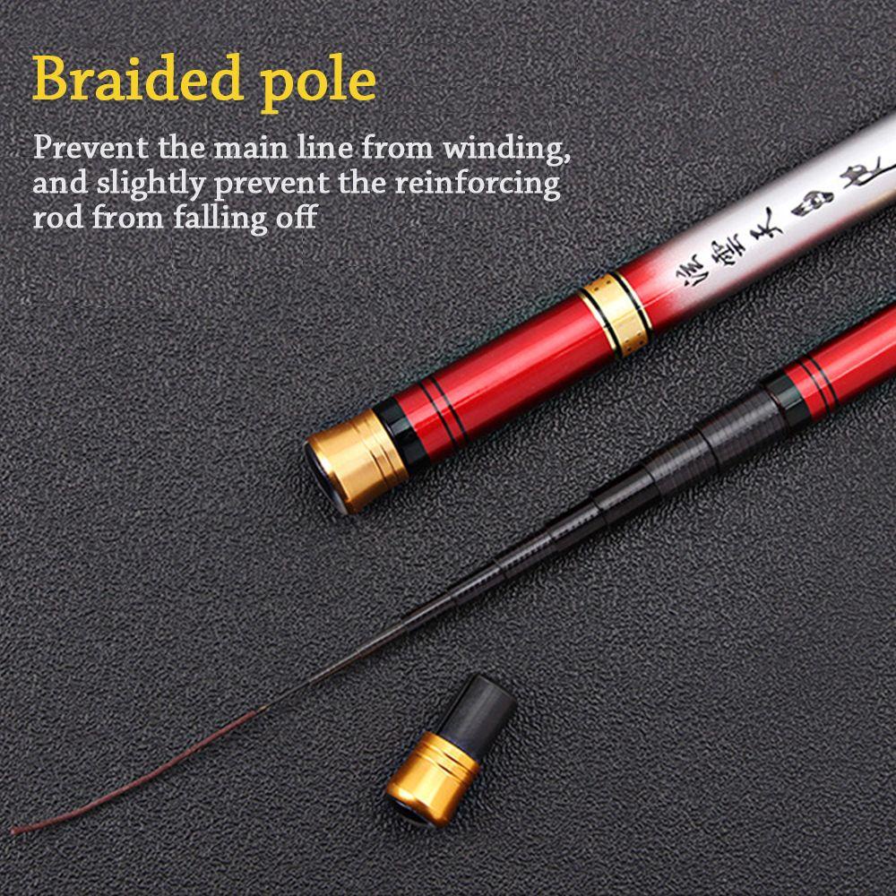 MUVAKO Cần Câu Cá Mini Bằng Sợi Carbon Siêu Nhẹ