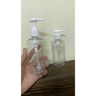 Chai PET vòi nhấn dài 200ml - Chai chiết mỹ phẩm