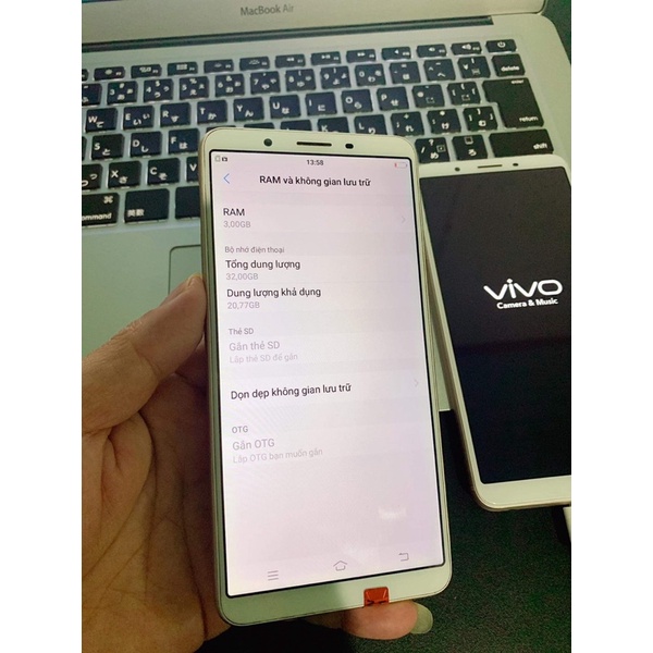 Điện thoại Vivo y71 giá rẻ, máy bền đẹp, cảm ứng thông minh cho học online , chơi game cực ngon