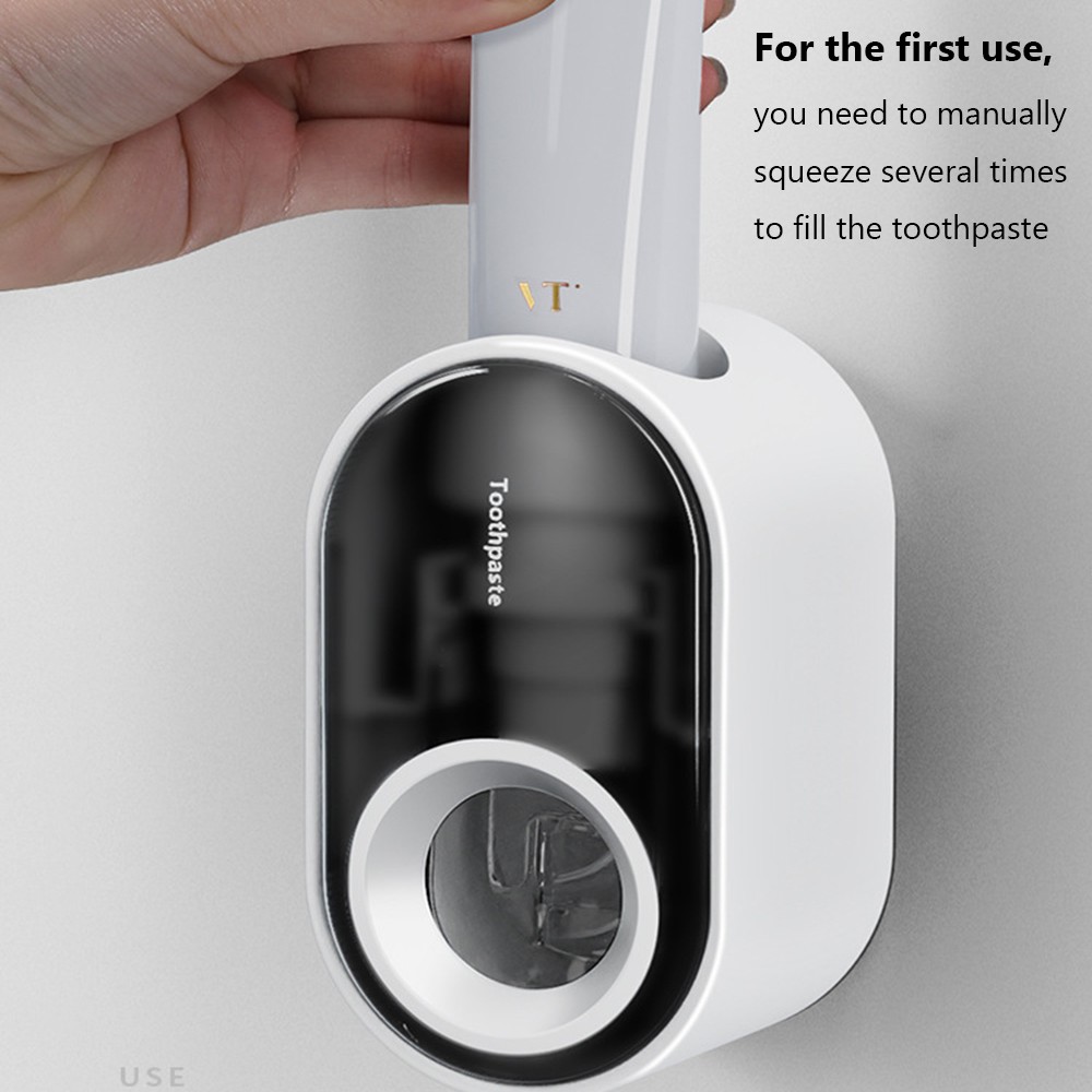 Dụng Cụ Lấy Kem Đánh Răng Tự Dính Chống Thấm Nước Nhiều Màu Sắc Tiện Lợi Dành Cho Nhà