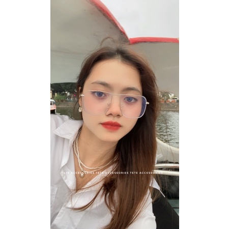 Mắt kính nam nữ🔻Mắt Kính thời trang kim loại không gỉ