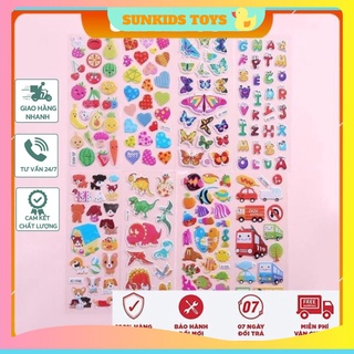 STICKER dán nhiều bề mặt, hình cực đẹp và dễ thương cho bé