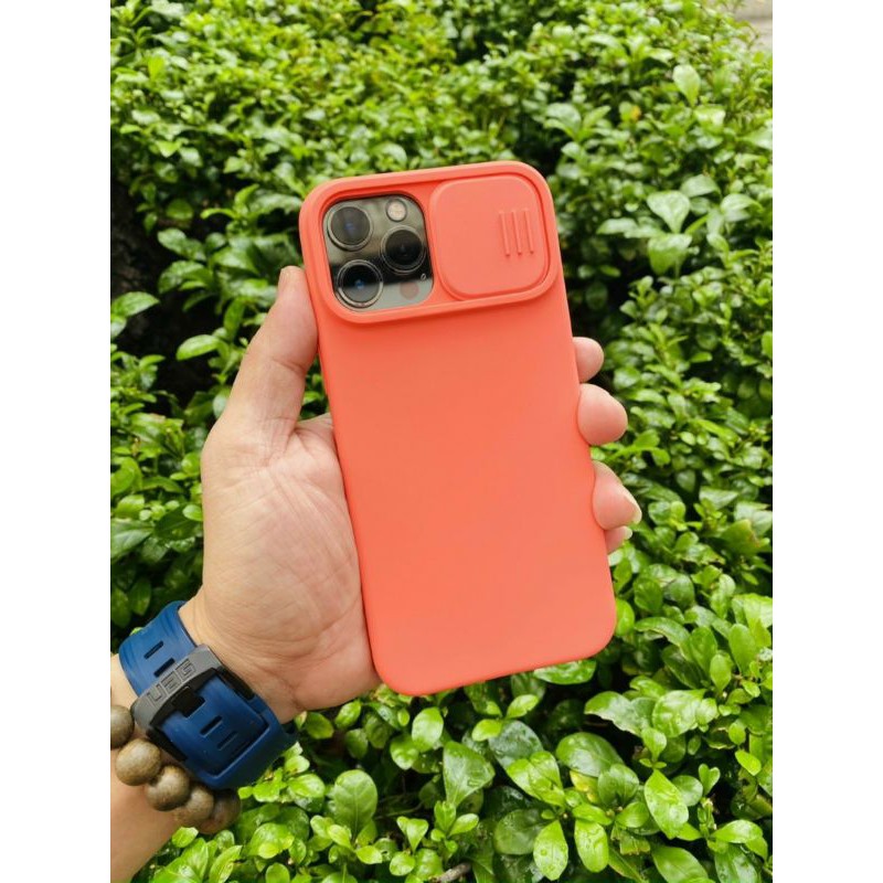 [ Tím ] Ốp lưng iPhone 14 pro max/14 pro/14/ 13 pro max/13 pro/12ProMax/12Pro/11ProMax Nillkin Camshield bảo vệ Camera