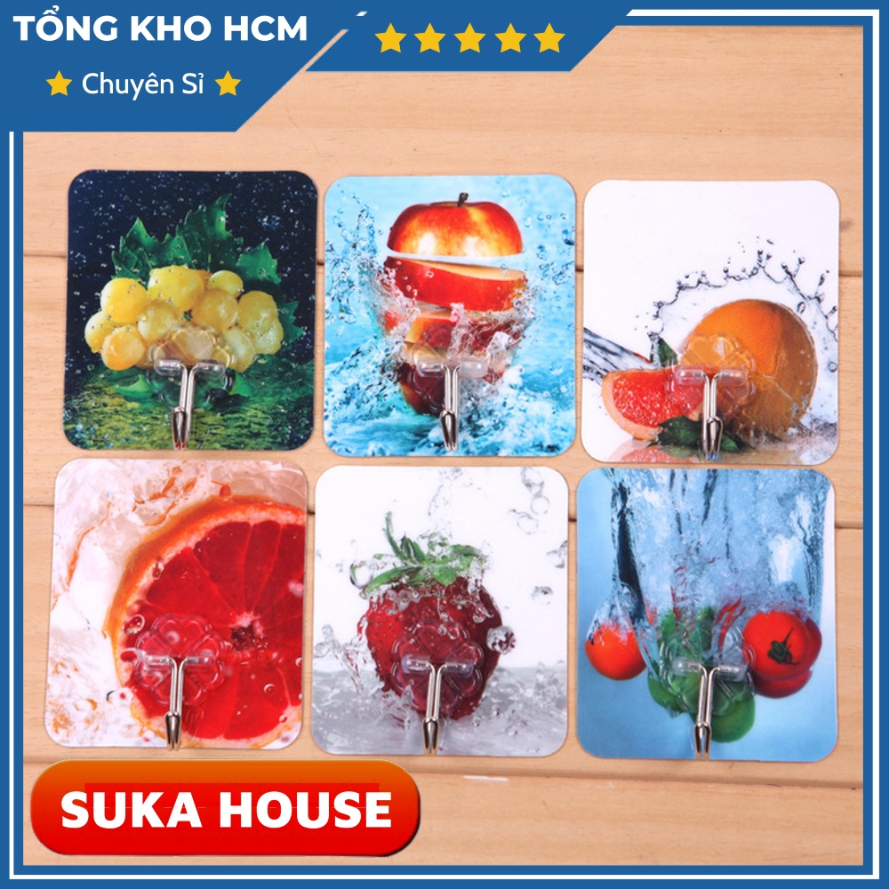 Móc Dán Tường 3D Chịu Lực Siêu Chắc SUKAHOUSE H002