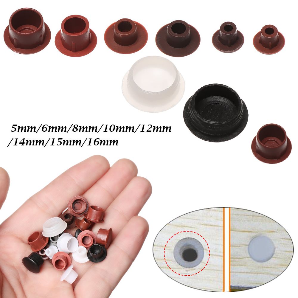 Set 50 Nút Chặn Chống Bụi Cho Lỗ Khoan Bảo Vệ Đồ Nội Thất