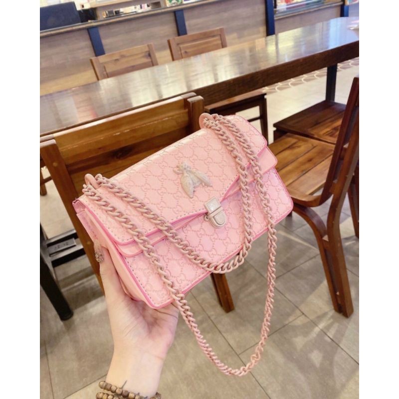 Túi Xách Thời Trang Nữ Khóa Ong Siêu Hot 2021 ❤❤❤ Freeship 50k