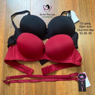 Áo ngực mặc áo dài gọng nhựa mút mềm êm nâng ngực cho ngực nhỏ màu da/đen/đỏ/xanh/tím