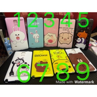 Ốp samsung Note4 in hình kute