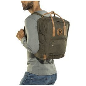 Balo chống thấm Fjallraven Kanken No. 2 quai da