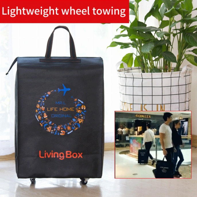 Túi Đựng Đồ Có Bánh Xe Gấp Gọn Tiện Lợi