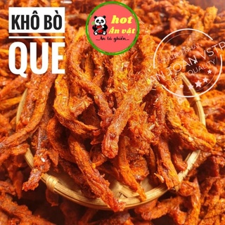 Khô bò que hồng ngự 200 gr đồ ăn vặt khô bò