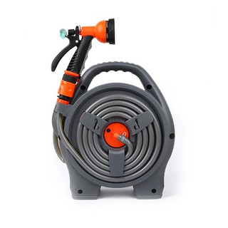 Bộ vòi rửa xe tưới cây thu cuộn ống nước 12m