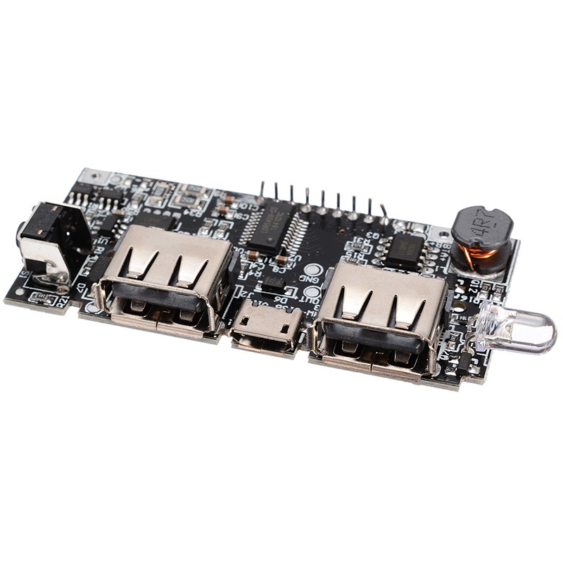 Mô đun sạc pin PCB 5V 1A 2.1A cho điện thoại di động 18650