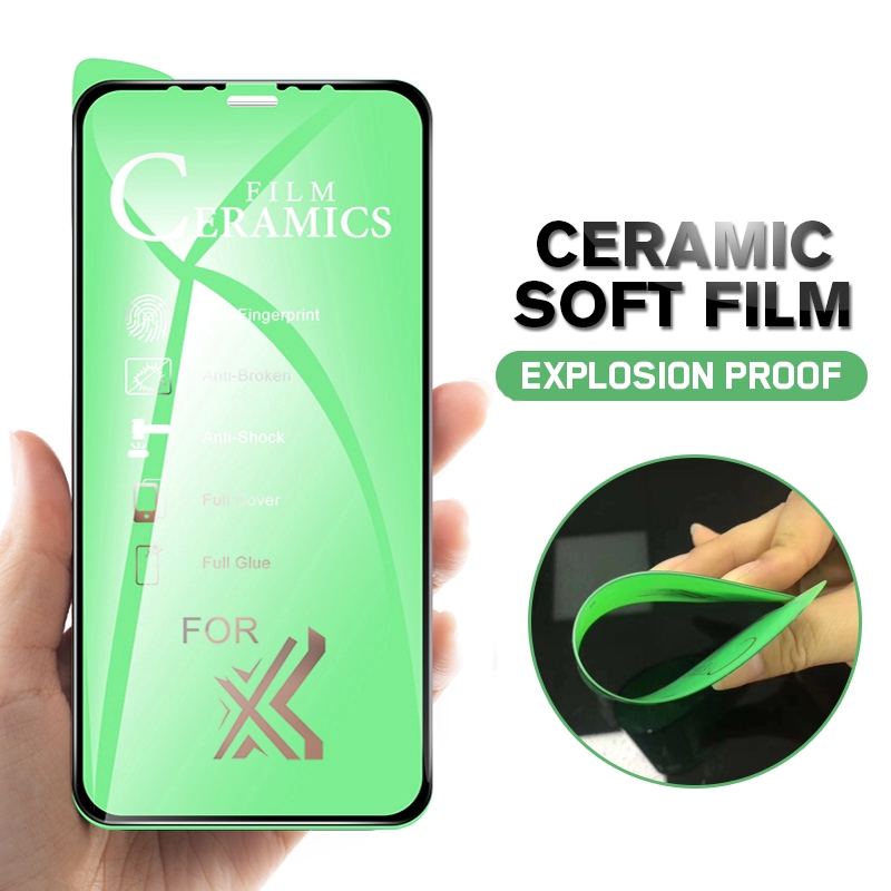 Full Glue Soft Ceramics Tempered Film Huawei Mate 10 20 30 P20 30 Pro / Lite Nova 3 3i 3e 4 4e 5 5i Pro Screen Protector