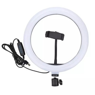 Bộ đèn vòng cao cấp chuyên dụng LIVESTREAM bán hàng, chụp hình, makeup M33(đường kính 33cm), đầu cắm USB tiện dụng