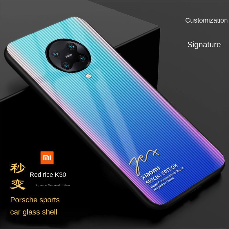 Ốp Điện Thoại Mặt Kính Chống Rơi Cho Xiaomi Redmi K30 K11 K30Pro Mi 10 | BigBuy360 - bigbuy360.vn