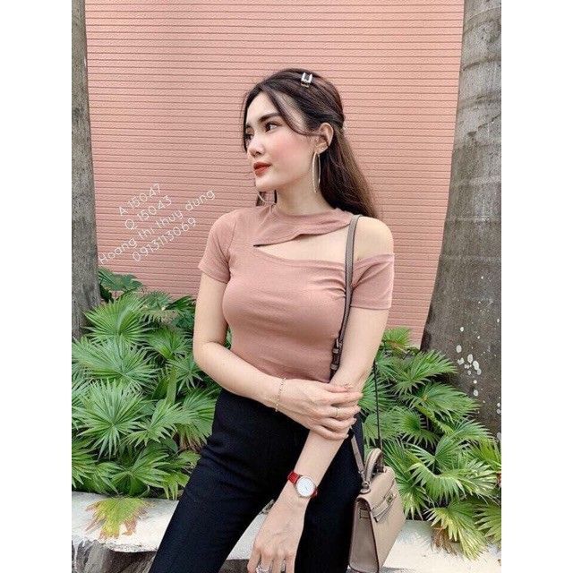 Áo croptop như hình chất cotton 4 chiều | BigBuy360 - bigbuy360.vn