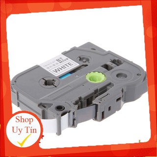 Băng nhãn tze-12mm cho máy in Brother p-touch (bán chạy)