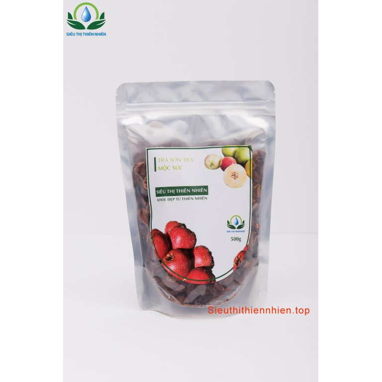 Trà sơn tra ( táo mèo ) sấy khô đóng túi zip thương hiệu Mộc Sắc | BigBuy360 - bigbuy360.vn