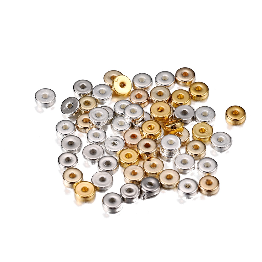 Set 200 Hạt Cườm Lỗ Thẳng Dùng Làm Trang Sức Thủ Công