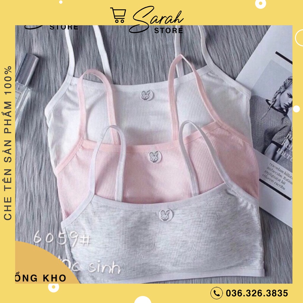 Áo Bra Học Sinh Bé Gái Có Đệm Ngực