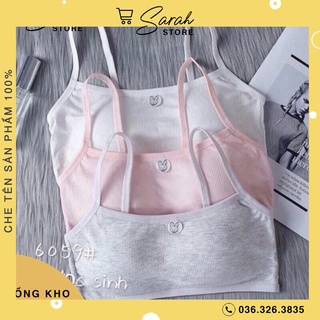 Áo bra học sinh bé gái có đệm ngực 6059