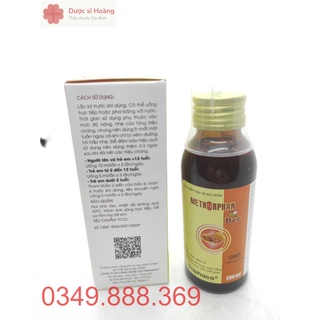 [Chính hãng] Siro Ho METHORPHAN Bee - Chai 100ml