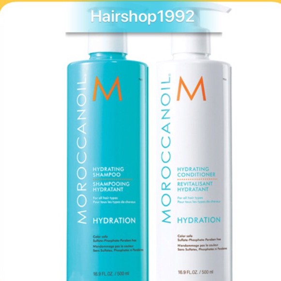 ✅DẦU GỘI XẢ DƯỠNG ẨM MOROCCANOIL HYDRATION 500ML CHÍNH HÃNG [ MOROCCANOIL ]