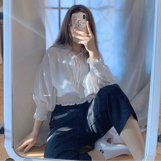 ÁO CROPTOP BO EO